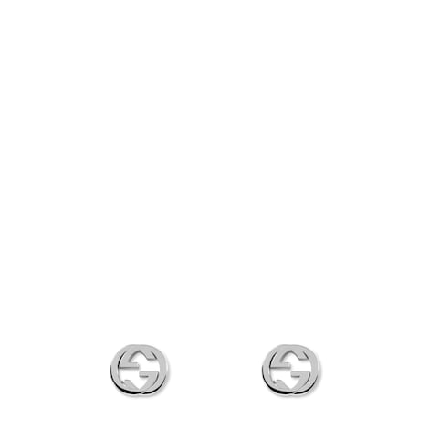Gucci Interlocking系列耳钉