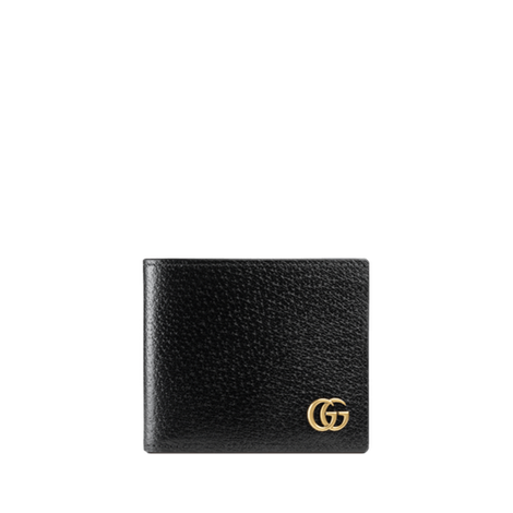 GG Marmont系列皮革双折钱包