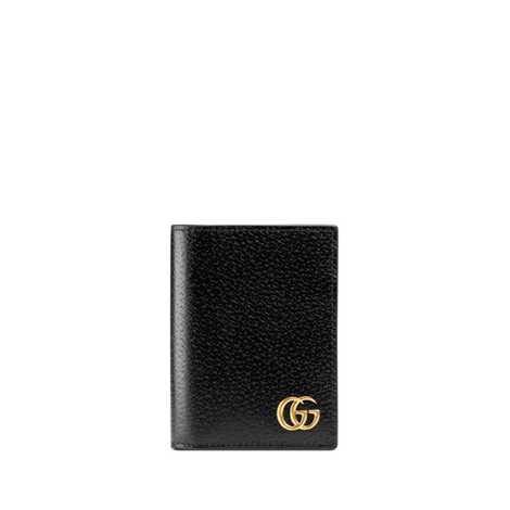 GG Marmont系列皮革卡片夹