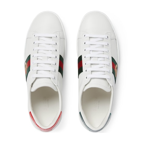 Gucci Ace系列女士刺绣运动鞋