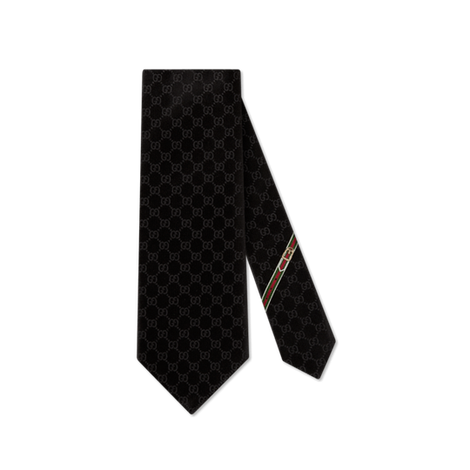 GG 图案领带