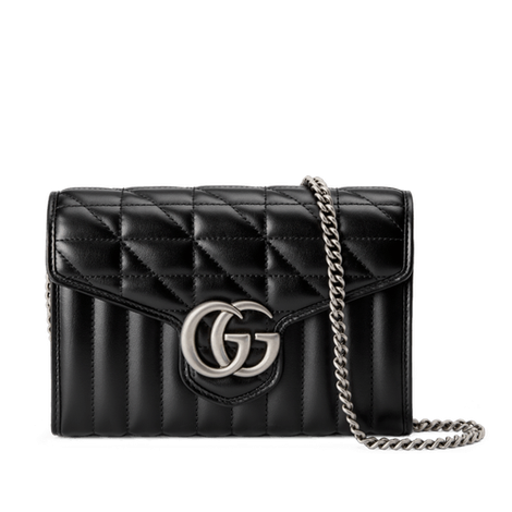 GG Marmont系列绗缝迷你链条手袋