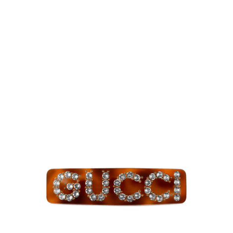 水晶Gucci单发夹 