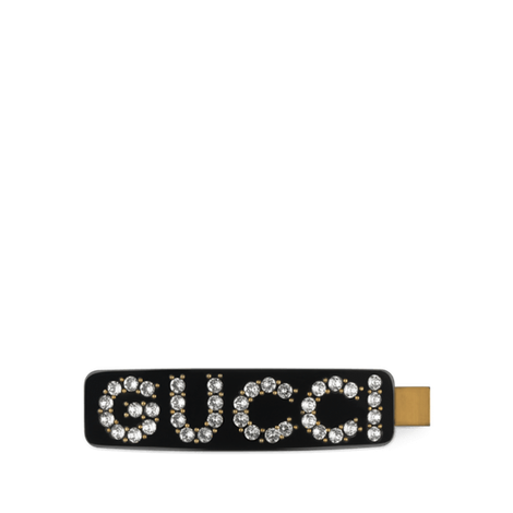 水晶Gucci单发夹 
