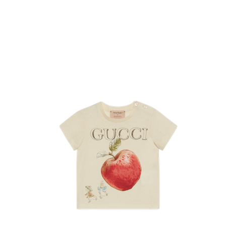 Peter Rabbit™ x Gucci婴儿棉质T恤