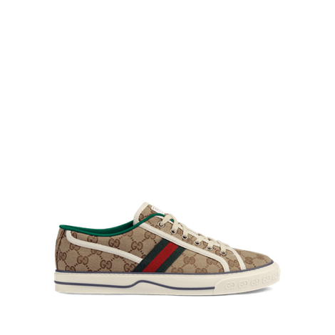 Gucci Tennis 1977系列男士GG运动鞋