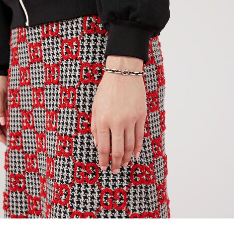 Gucci Interlocking系列手链
