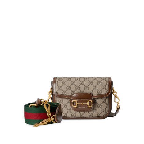 Gucci Horsebit 1955系列小号肩背包