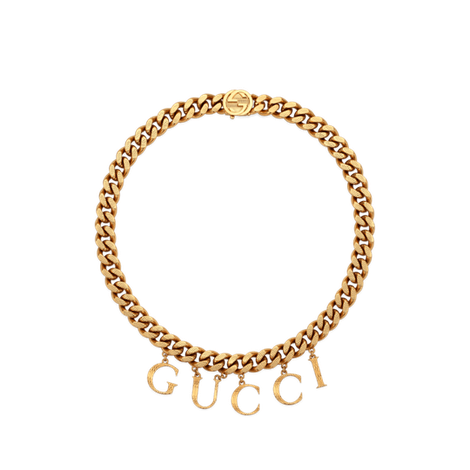 Gucci Interlocking系列项链