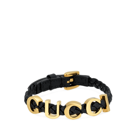 皮革“Gucci”手镯