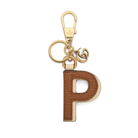 饰字母“P”钥匙扣
