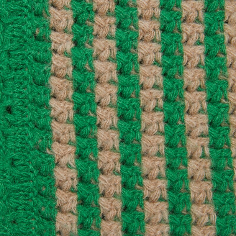 婴儿条纹针织羊毛夹克