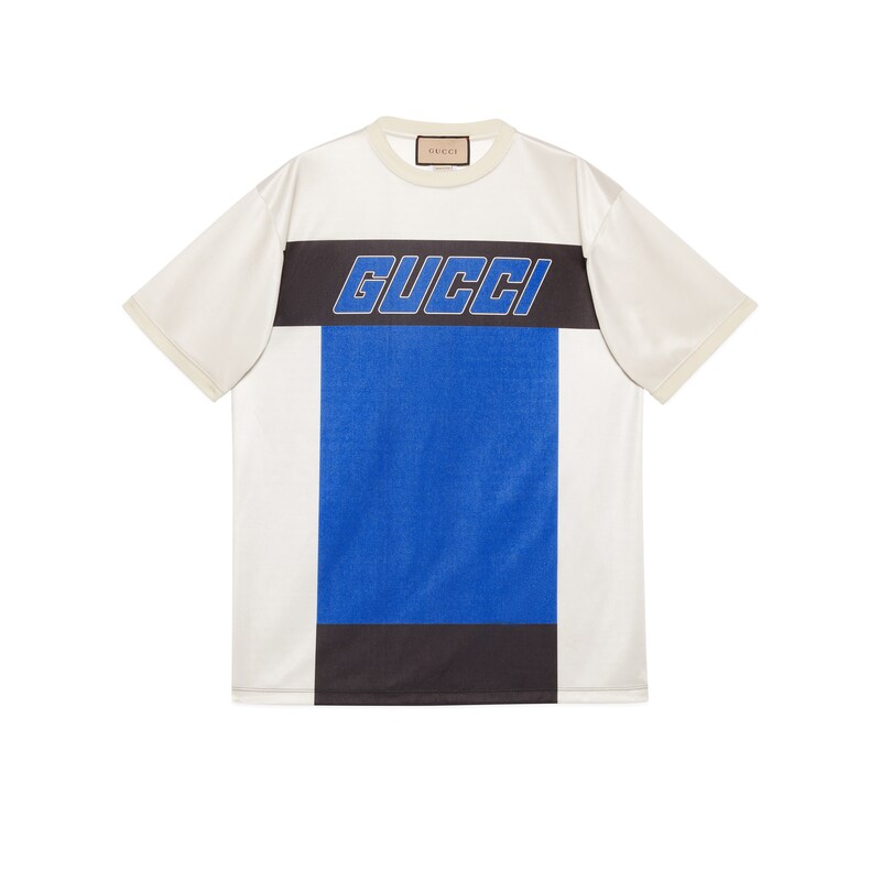 Gucci印花针织T恤