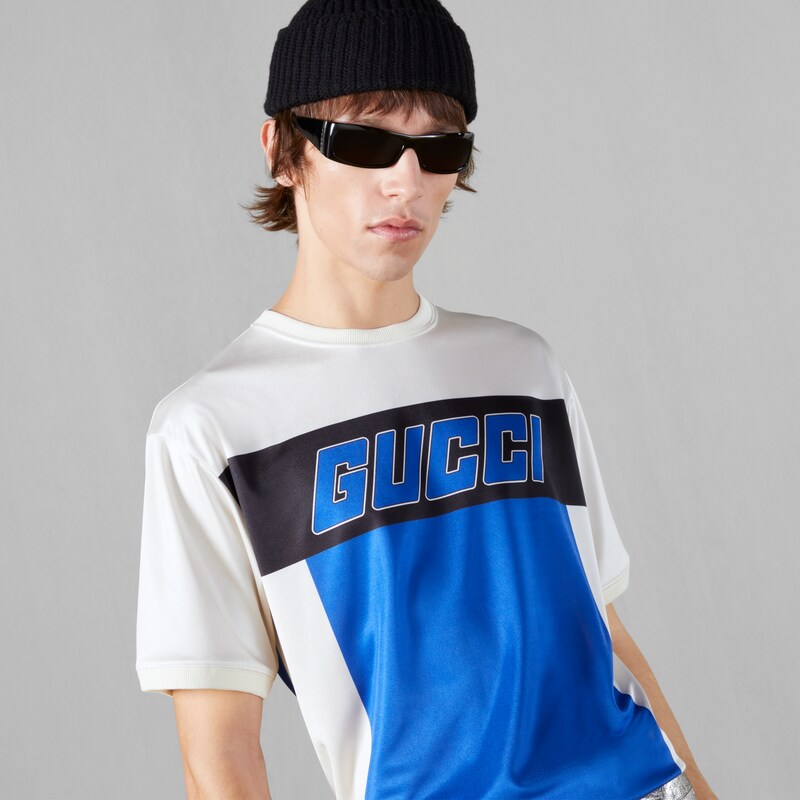 Gucci印花针织T恤