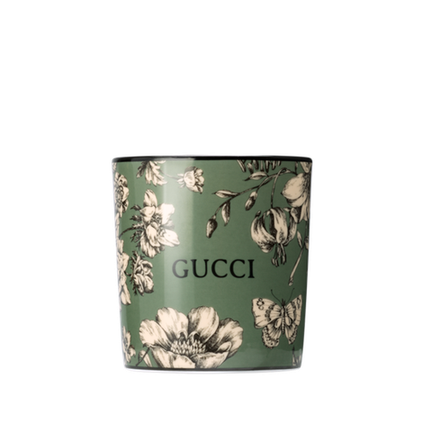 Gucci花卉素描印花蜡烛，Freesia香型