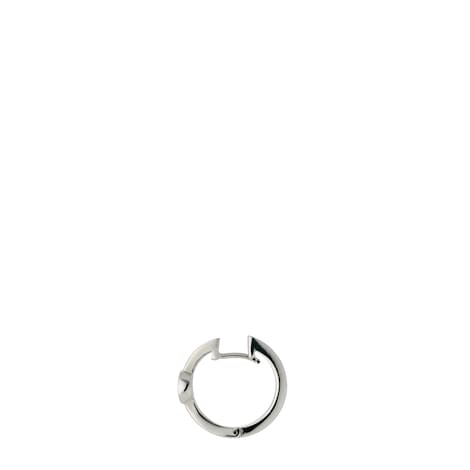 Gucci Interlocking系列环形耳环