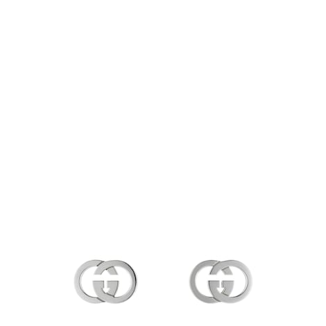 Gucci Interlocking系列耳钉