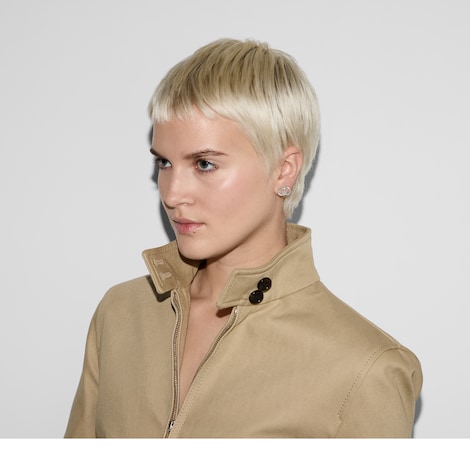 Gucci Interlocking系列耳钉