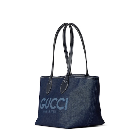 Gucci Totissima系列小号双面托特包