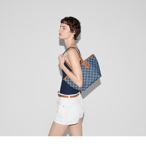 Gucci Totissima系列小号托特包