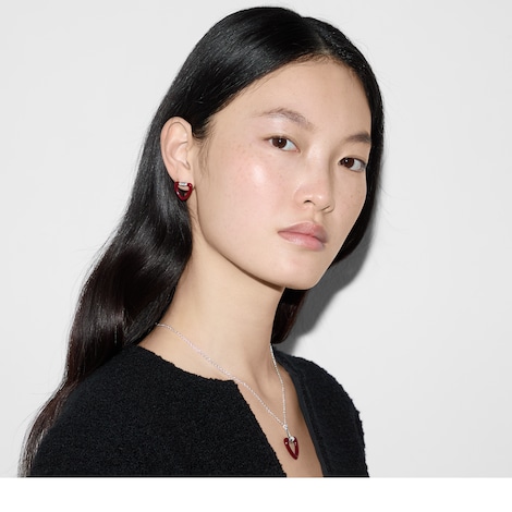 Gucci Heart系列耳钉