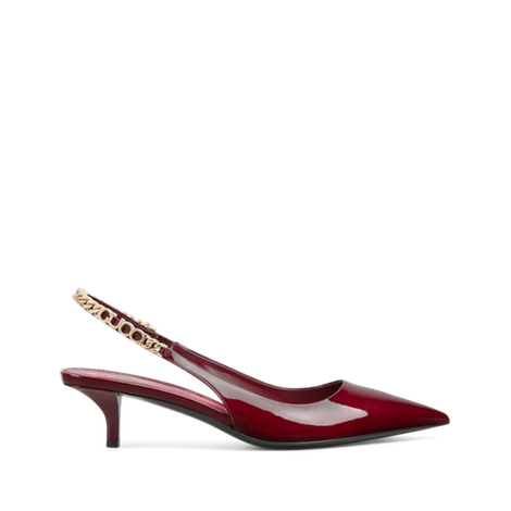 中国新年甄选Gucci Signoria露跟浅口鞋
