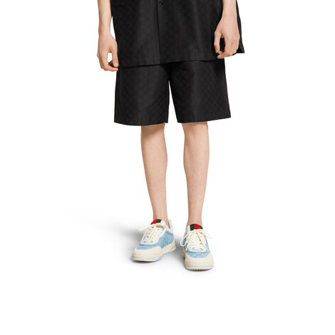 Gucci Re-Web系列男士运动鞋