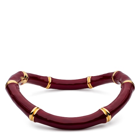 Gucci Bamboo系列颈圈项链