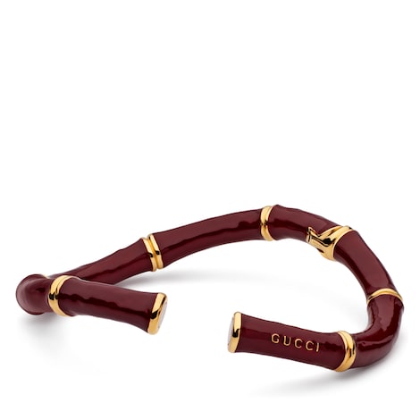 Gucci Bamboo系列颈圈项链