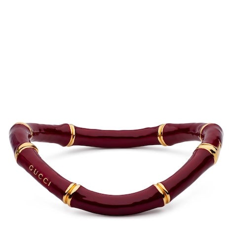 Gucci Bamboo系列颈圈项链