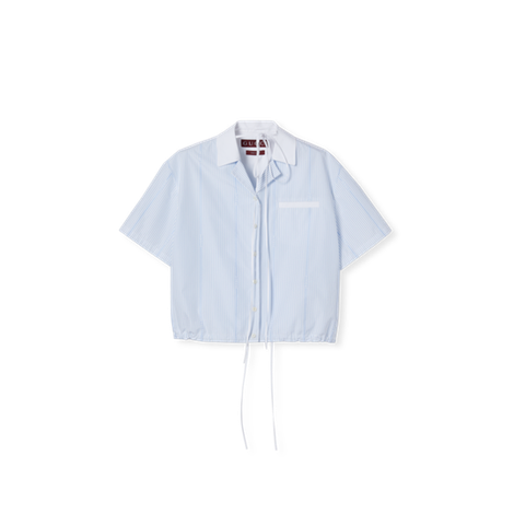 Gucci切丝棉衬衫