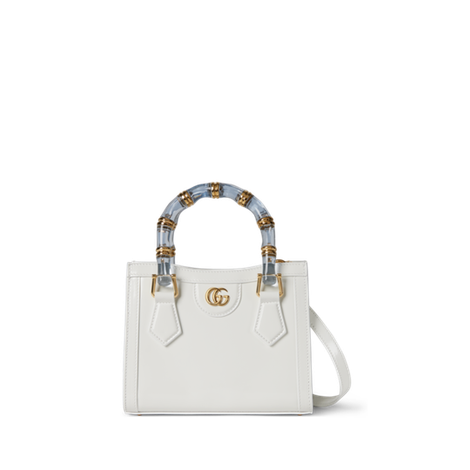 Gucci Diana系列竹节迷你托特包