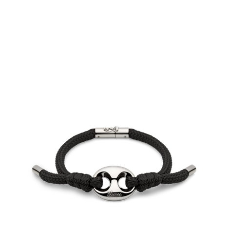 Gucci Marina Chain织物手链