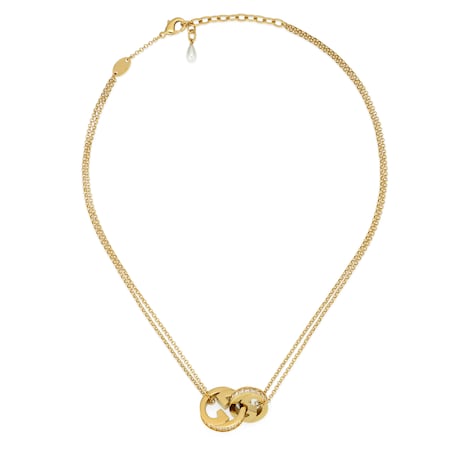 Gucci Blondie系列双链式项链
