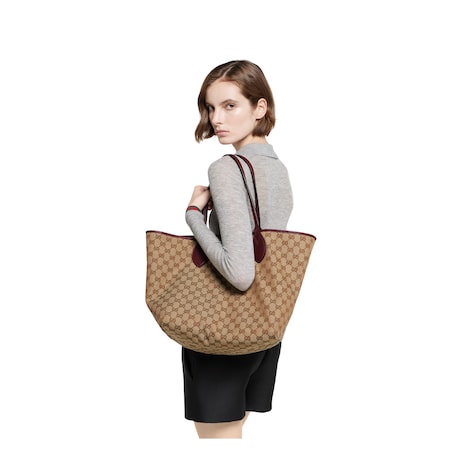 Gucci Totissima系列大号托特包
