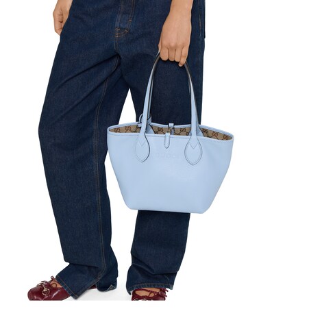 Gucci Totissima系列小号双面托特包