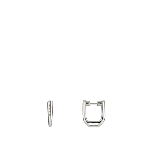 Gucci Staffa系列小号环形耳环
