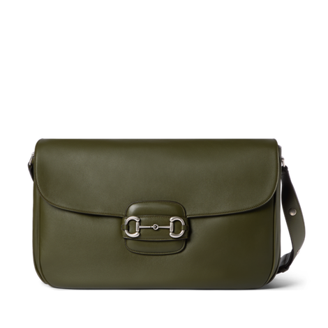 Gucci Horsebit 1955 Aura系列大号斜挎包