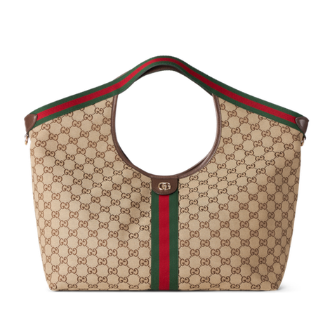 【秀场首发】Gucci Giglio系列大号托特包