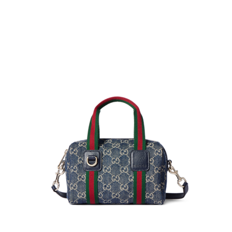 Gucci GG迷你丹宁手袋